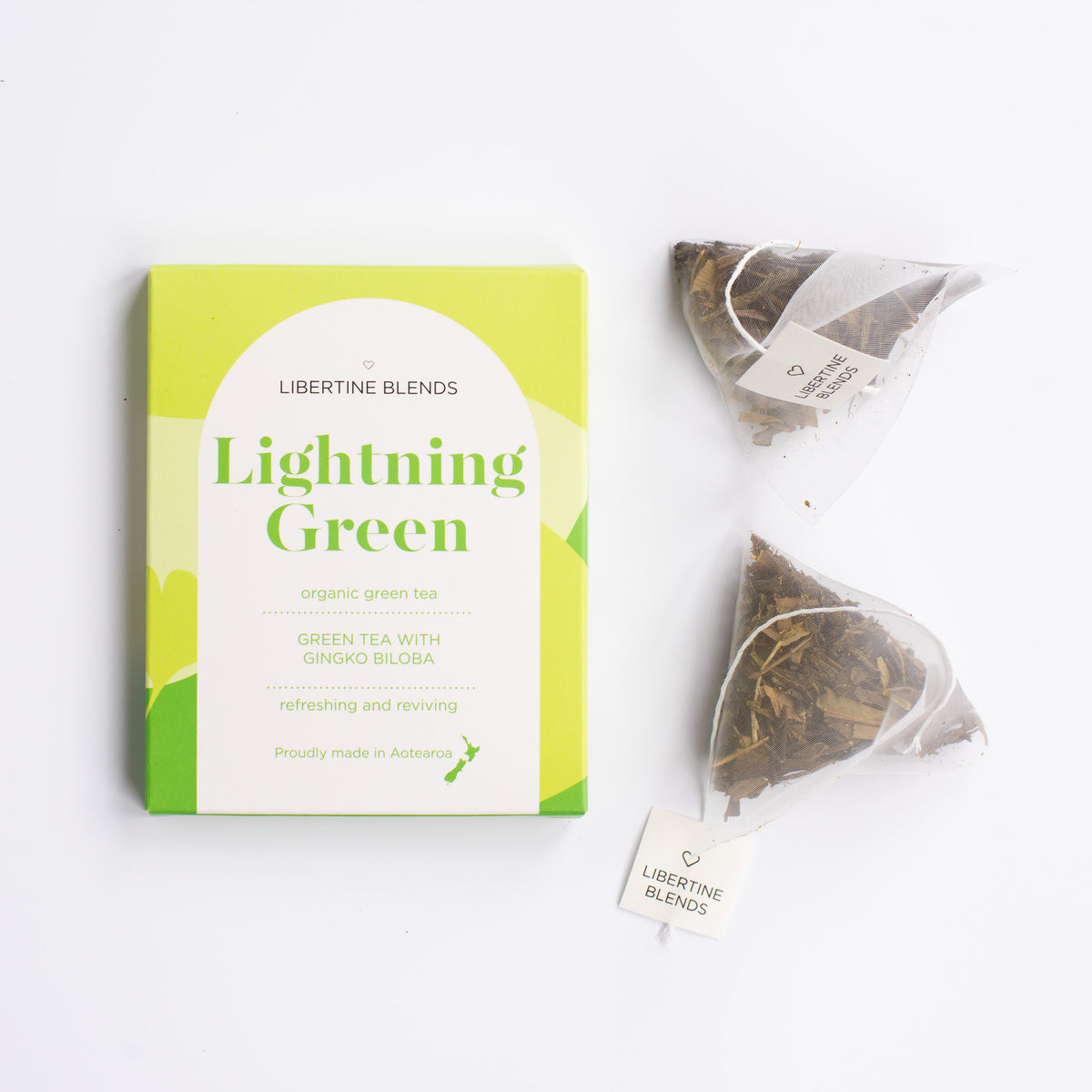 Lightning Green – sencha green tea with ginkgo