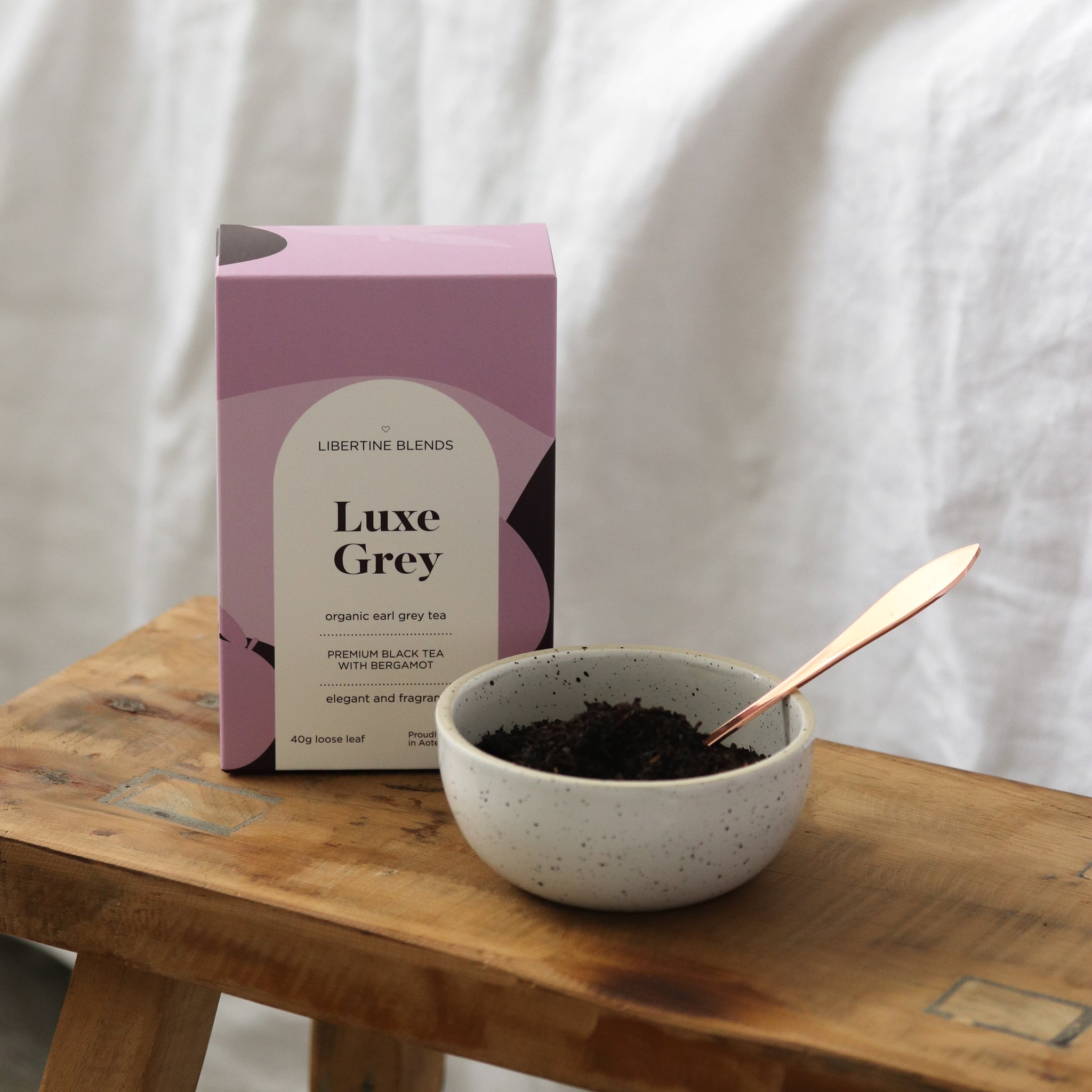 Luxe Grey – earl grey tea with citrusy bergamot