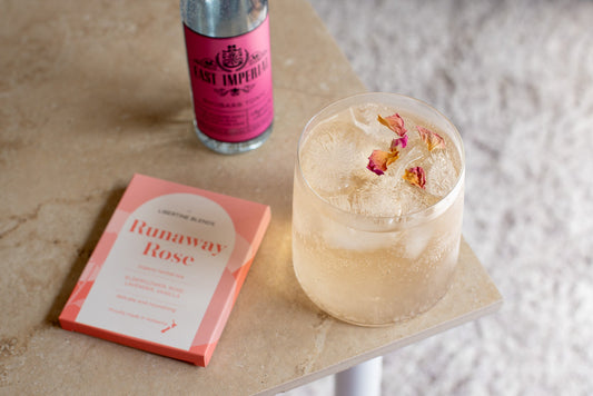 Rhubarb and Rose Gin & Tonic