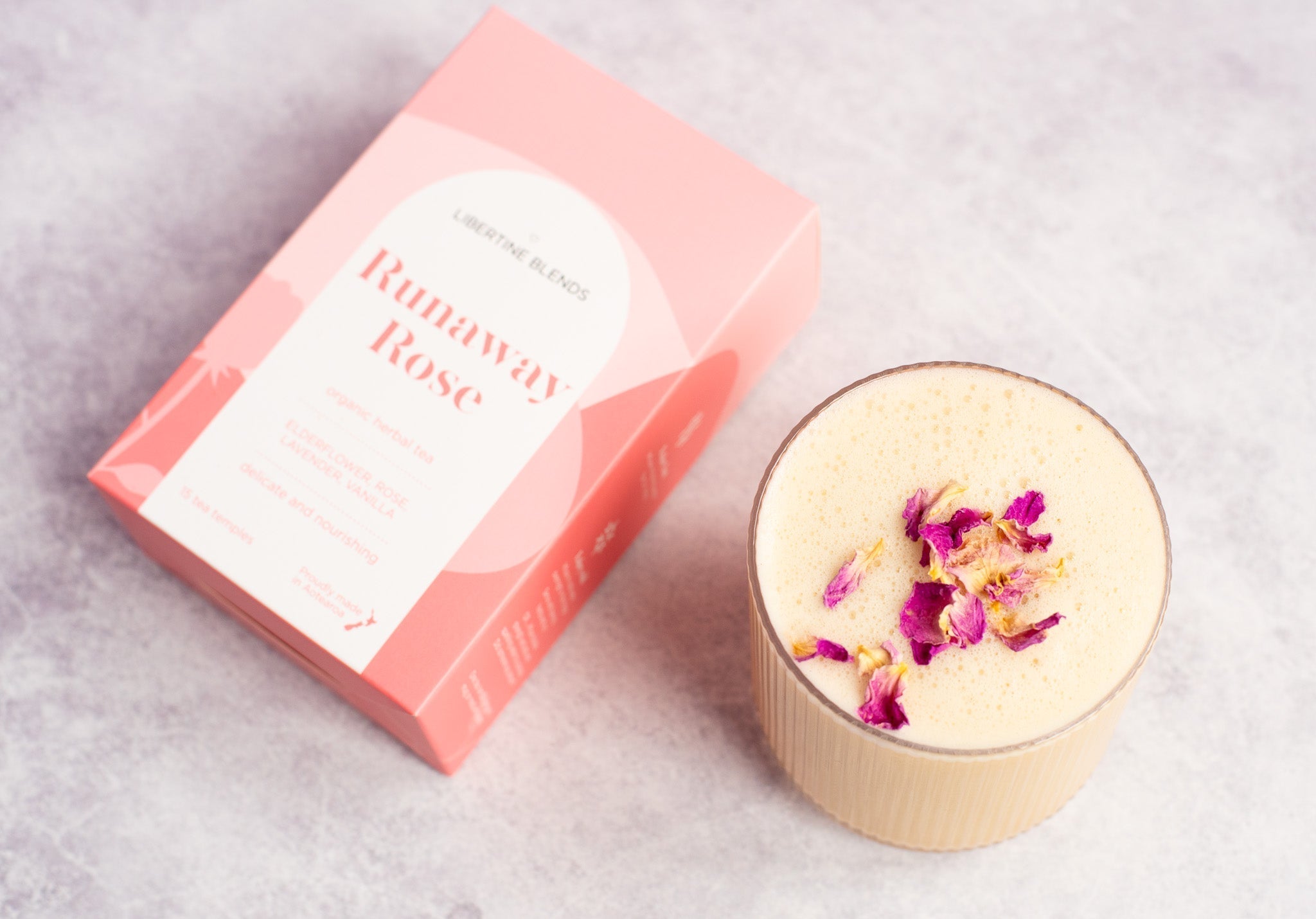 Salted Rose Latte
