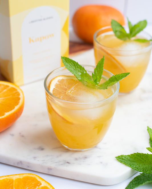Grapefruit & Kapow Sweet Tea