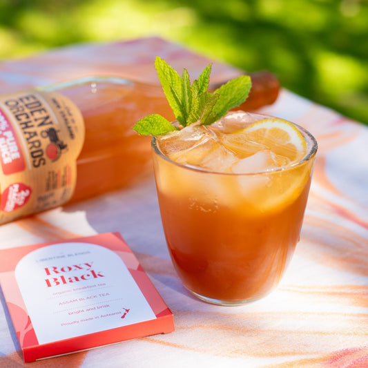 Peach Iced Tea Mocktail