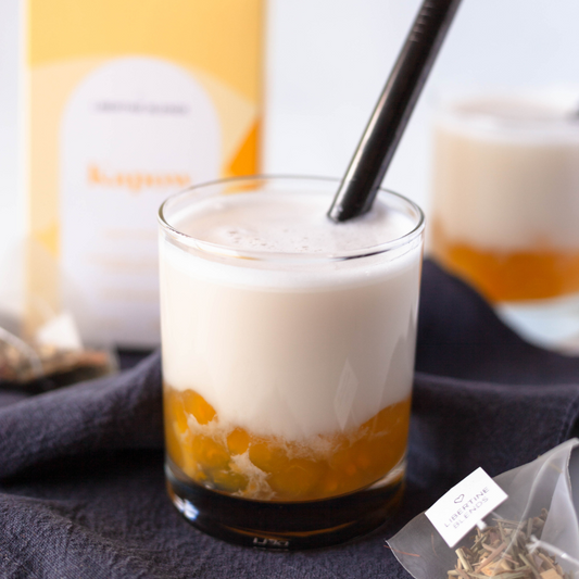 Kapow, Mango & Coconut Bubble Tea