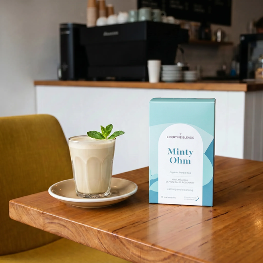 Honey Mint Latte