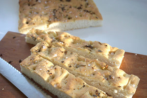 Black Pepper and Kapow Focaccia