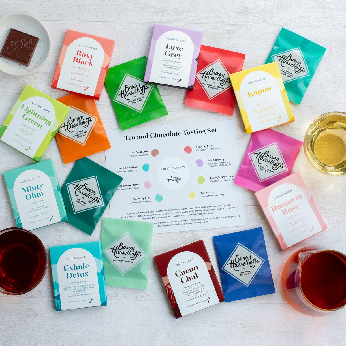 Tea & Chocolate Tasting Gift Box
